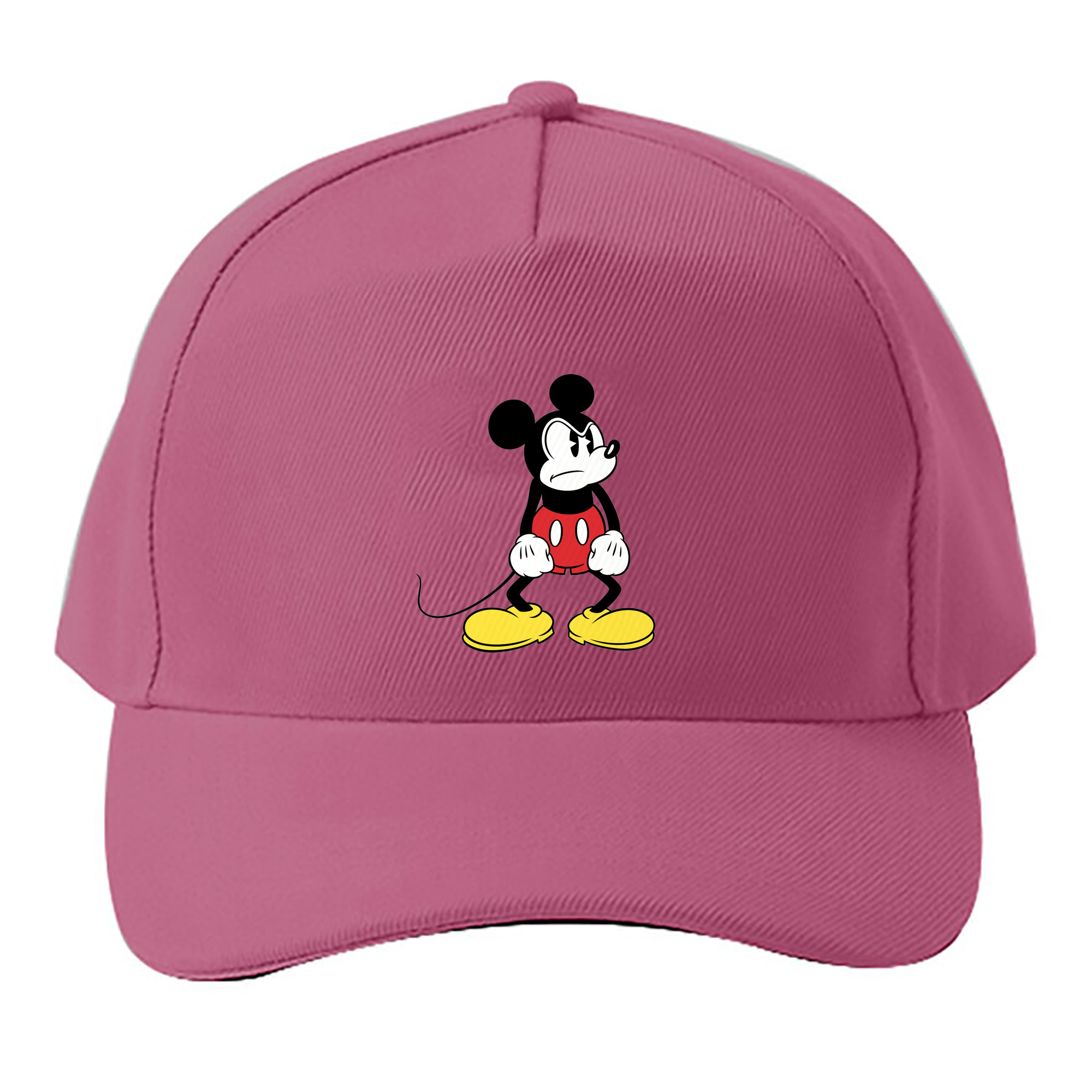 （画像用） ミッキーマウス Mickey Mouse ベースボールキャップ 綿100％ 男女兼用 帽子 スポーツ